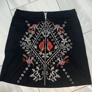 THML embroidered skirt, never worn